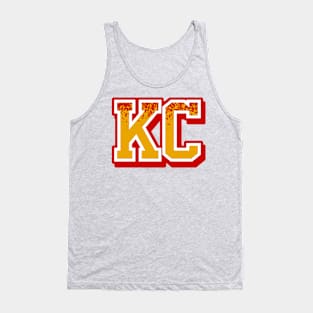 Kansas City Retro Sports Letters Tank Top